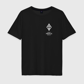 Мужская футболка хлопок Oversize с принтом Cradle of Filth: Demon Prince Regent в Тюмени, 100% хлопок | свободный крой, круглый ворот, “спинка” длиннее передней части | 