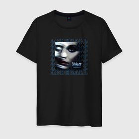 Мужская футболка хлопок с принтом Slipknot: Adderall в Курске, 100% хлопок | прямой крой, круглый вырез горловины, длина до линии бедер, слегка спущенное плечо. | 