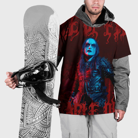 Накидка на куртку 3D с принтом Cradle Of Filth: Dani Filth в Курске, 100% полиэстер |  | 