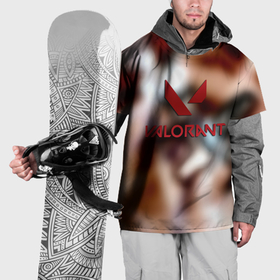 Накидка на куртку 3D с принтом Valorant riot games в Петрозаводске, 100% полиэстер |  | Тематика изображения на принте: 