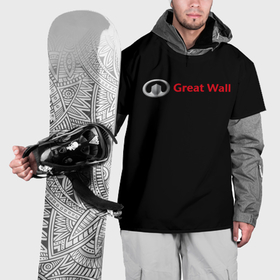 Накидка на куртку 3D с принтом Great Wall auto в Тюмени, 100% полиэстер |  | 
