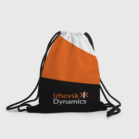 Рюкзак-мешок 3D с принтом Izhevsk dynamics Кибердеревня в Белгороде, 100% полиэстер | плотность ткани — 200 г/м2, размер — 35 х 45 см; лямки — толстые шнурки, застежка на шнуровке, без карманов и подкладки | 