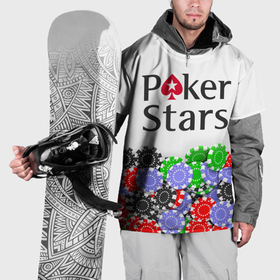 Накидка на куртку 3D с принтом Poker   игра для удачливых в Петрозаводске, 100% полиэстер |  | Тематика изображения на принте: 