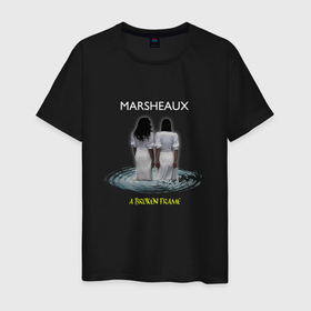 Мужская футболка хлопок с принтом Marsheaux   A Broken Frame Depeche Mode Tribute , 100% хлопок | прямой крой, круглый вырез горловины, длина до линии бедер, слегка спущенное плечо. | Тематика изображения на принте: 