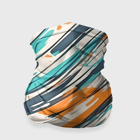 Бандана-труба 3D с принтом Абстракция разноцветная в Новосибирске, 100% полиэстер, ткань с особыми свойствами — Activecool | плотность 150‒180 г/м2; хорошо тянется, но сохраняет форму | 