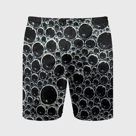 Мужские шорты спортивные с принтом Пузыри  и отражение в Белгороде,  |  | 
