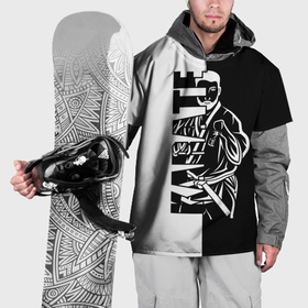 Накидка на куртку 3D с принтом Karate в Курске, 100% полиэстер |  | Тематика изображения на принте: 