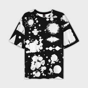 Мужская футболка oversize 3D с принтом Фантазийный космический паттерн в Тюмени,  |  | Тематика изображения на принте: 