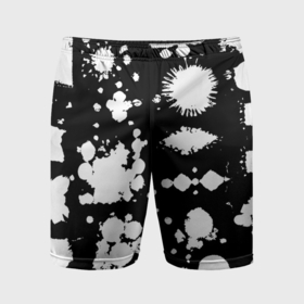 Мужские шорты спортивные с принтом Фантазийный космический паттерн в Тюмени,  |  | Тематика изображения на принте: 
