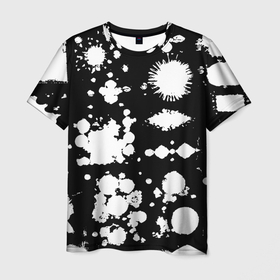 Мужская футболка 3D с принтом Фантазийный космический паттерн в Тюмени, 100% полиэфир | прямой крой, круглый вырез горловины, длина до линии бедер | 