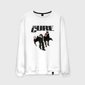 Мужской свитшот хлопок с принтом The Cure   A Band from UK , 100% хлопок |  | 