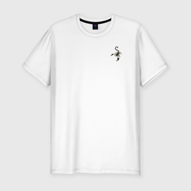 Мужская футболка хлопок Slim с принтом Зодиакальный скорпион в Курске, 92% хлопок, 8% лайкра | приталенный силуэт, круглый вырез ворота, длина до линии бедра, короткий рукав | 