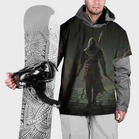 Накидка на куртку 3D с принтом Герой assassins creed jade в Санкт-Петербурге, 100% полиэстер |  | 
