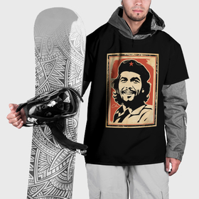 Накидка на куртку 3D с принтом Команданте Че Гевара в Санкт-Петербурге, 100% полиэстер |  | 