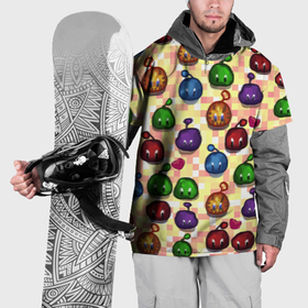 Накидка на куртку 3D с принтом Stardew Valley: slimes в Новосибирске, 100% полиэстер |  | 