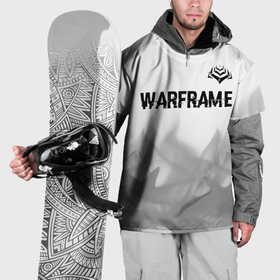 Накидка на куртку 3D с принтом Warframe glitch на светлом фоне посередине в Белгороде, 100% полиэстер |  | Тематика изображения на принте: 