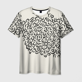 Мужская футболка 3D с принтом Секси   почти шифр в Белгороде, 100% полиэфир | прямой крой, круглый вырез горловины, длина до линии бедер | 