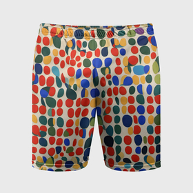 Мужские шорты спортивные с принтом Цветные зёрна в Тюмени,  |  | 