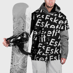 Накидка на куртку 3D с принтом Esskeetit rap в Санкт-Петербурге, 100% полиэстер |  | 