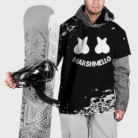 Накидка на куртку 3D с принтом Marshmello splash в Белгороде, 100% полиэстер |  | 