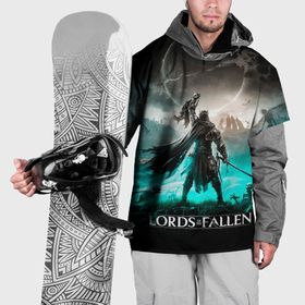 Накидка на куртку 3D с принтом Темный крестоносец lords of the fallen в Санкт-Петербурге, 100% полиэстер |  | 
