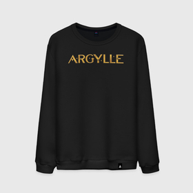 Мужской свитшот хлопок с принтом Argylle logo в Санкт-Петербурге, 100% хлопок |  | 