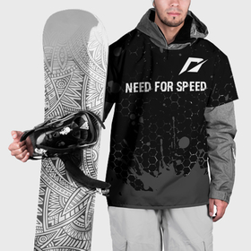 Накидка на куртку 3D с принтом Need for Speed glitch на темном фоне посередине в Кировске, 100% полиэстер |  | Тематика изображения на принте: 