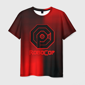 Мужская футболка 3D с принтом Robocop 2023 в Тюмени, 100% полиэфир | прямой крой, круглый вырез горловины, длина до линии бедер | Тематика изображения на принте: 