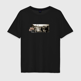 Мужская футболка хлопок Oversize с принтом Depeche Mode   101 bong в Курске, 100% хлопок | свободный крой, круглый ворот, “спинка” длиннее передней части | 