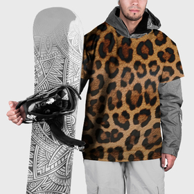 Накидка на куртку 3D с принтом Leopards texture в Белгороде, 100% полиэстер |  | 