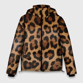 Мужская зимняя куртка 3D с принтом Leopards texture в Екатеринбурге, верх — 100% полиэстер; подкладка — 100% полиэстер; утеплитель — 100% полиэстер | длина ниже бедра, свободный силуэт Оверсайз. Есть воротник-стойка, отстегивающийся капюшон и ветрозащитная планка. 

Боковые карманы с листочкой на кнопках и внутренний карман на молнии. | Тематика изображения на принте: 