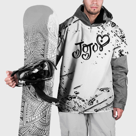 Накидка на куртку 3D с принтом JoJos Bizarre splash love anime в Санкт-Петербурге, 100% полиэстер |  | 