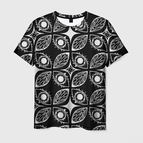 Мужская футболка 3D с принтом Глазики сглазики в Санкт-Петербурге, 100% полиэфир | прямой крой, круглый вырез горловины, длина до линии бедер | 