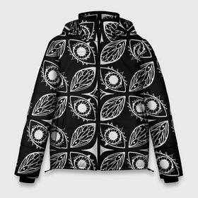 Мужская зимняя куртка 3D с принтом Глазики сглазики в Санкт-Петербурге, верх — 100% полиэстер; подкладка — 100% полиэстер; утеплитель — 100% полиэстер | длина ниже бедра, свободный силуэт Оверсайз. Есть воротник-стойка, отстегивающийся капюшон и ветрозащитная планка. 

Боковые карманы с листочкой на кнопках и внутренний карман на молнии. | Тематика изображения на принте: 