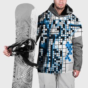 Накидка на куртку 3D с принтом Виртуальный тур в Курске, 100% полиэстер |  | 