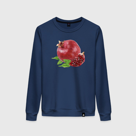 Женский свитшот хлопок Гранат: в Ухте, 100% хлопок | прямой крой, круглый вырез, на манжетах и по низу широкая трикотажная резинка  |