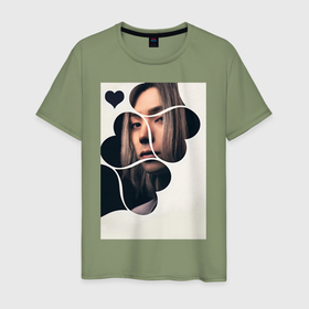 Мужская футболка хлопок с принтом Алиса в пограничье Нидзиро в Санкт-Петербурге, 100% хлопок | прямой крой, круглый вырез горловины, длина до линии бедер, слегка спущенное плечо. | 