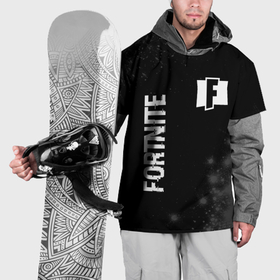 Накидка на куртку 3D с принтом Fortnite glitch на темном фоне вертикально в Тюмени, 100% полиэстер |  | 
