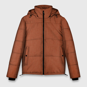 Мужская зимняя куртка 3D с принтом Однотонный коричневый текстура в Тюмени, верх — 100% полиэстер; подкладка — 100% полиэстер; утеплитель — 100% полиэстер | длина ниже бедра, свободный силуэт Оверсайз. Есть воротник-стойка, отстегивающийся капюшон и ветрозащитная планка. 

Боковые карманы с листочкой на кнопках и внутренний карман на молнии. | 