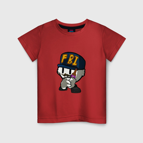 Детская футболка хлопок с принтом Илья Chicken Gun в Курске, 100% хлопок | круглый вырез горловины, полуприлегающий силуэт, длина до линии бедер | Тематика изображения на принте: 