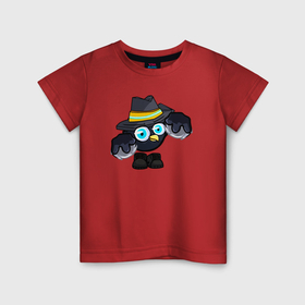 Детская футболка хлопок с принтом Чёрный Гусь Chicken Gun в Белгороде, 100% хлопок | круглый вырез горловины, полуприлегающий силуэт, длина до линии бедер | 