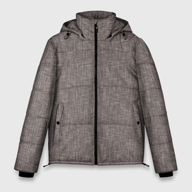 Мужская зимняя куртка 3D с принтом Серо коричневый однотонный текстура в Тюмени, верх — 100% полиэстер; подкладка — 100% полиэстер; утеплитель — 100% полиэстер | длина ниже бедра, свободный силуэт Оверсайз. Есть воротник-стойка, отстегивающийся капюшон и ветрозащитная планка. 

Боковые карманы с листочкой на кнопках и внутренний карман на молнии. | Тематика изображения на принте: 