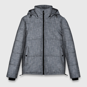 Мужская зимняя куртка 3D с принтом Текстура серый однотонный в Тюмени, верх — 100% полиэстер; подкладка — 100% полиэстер; утеплитель — 100% полиэстер | длина ниже бедра, свободный силуэт Оверсайз. Есть воротник-стойка, отстегивающийся капюшон и ветрозащитная планка. 

Боковые карманы с листочкой на кнопках и внутренний карман на молнии. | 
