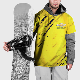 Накидка на куртку 3D с принтом Chevrolet stripes , 100% полиэстер |  | Тематика изображения на принте: 