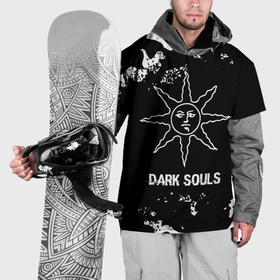Накидка на куртку 3D с принтом Dark Souls glitch на темном фоне в Белгороде, 100% полиэстер |  | Тематика изображения на принте: 
