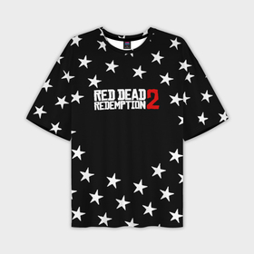 Мужская футболка oversize 3D с принтом Red Dead Redemption звёзды дикого запада в Санкт-Петербурге,  |  | Тематика изображения на принте: 