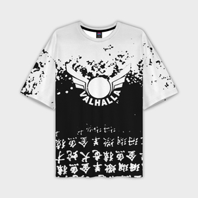 Мужская футболка oversize 3D с принтом Токийские мстители аниме black white в Тюмени,  |  | 