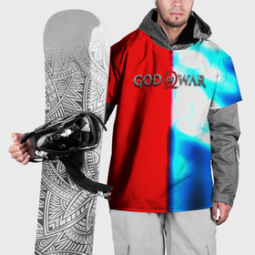 Накидка на куртку 3D с принтом Бог войны броня в Екатеринбурге, 100% полиэстер |  | Тематика изображения на принте: 