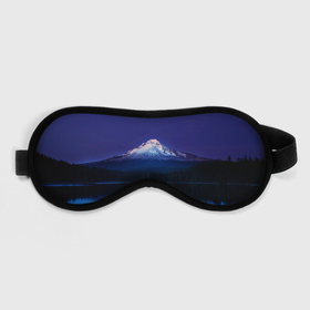 Маска для сна 3D с принтом Горный вулкан Фудзияма , внешний слой — 100% полиэфир, внутренний слой — 100% хлопок, между ними — поролон |  | Тематика изображения на принте: 