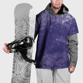 Накидка на куртку 3D с принтом Абстракция   violet color background , 100% полиэстер |  | 